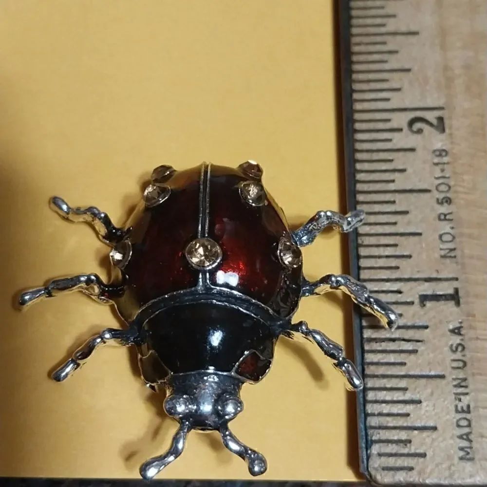 Large Enamel Ladybug...NEW  - Picture 5 of 6